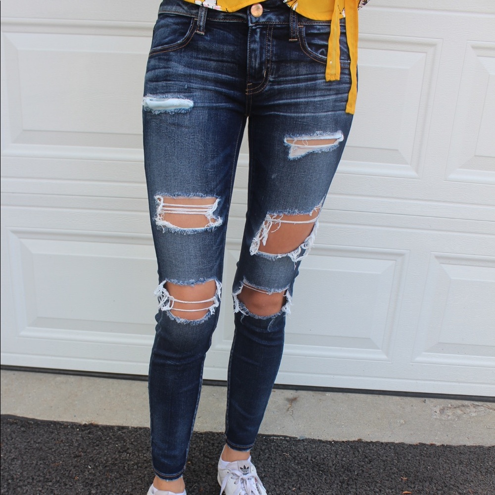 American Eagle Ripped Jeans